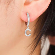 Boucles d'Oreilles Initiales