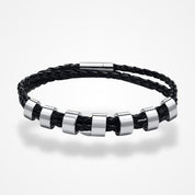 Bracelet Homme Cuir Personnalisé avec Prénoms