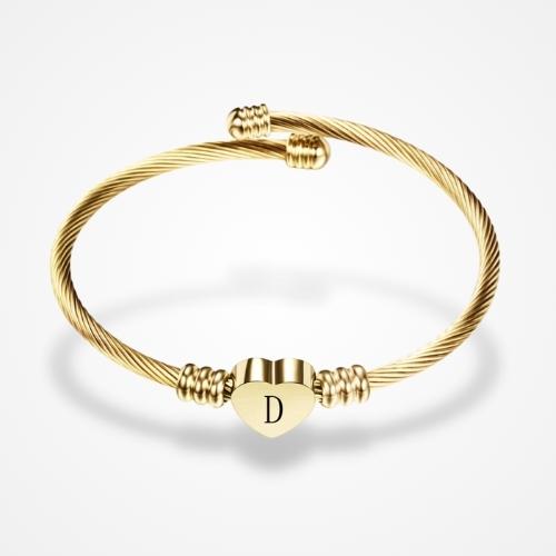 Bracelet Initiale | Femme Or / A