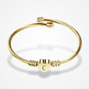 Bracelet Initiale | Femme Or / C