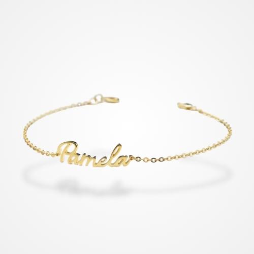 Bracelet Prénom | Femme Or / Police1