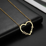 collier coeur personnalisé prénom