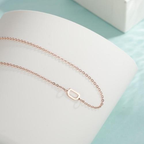 Collier Initiale Femme