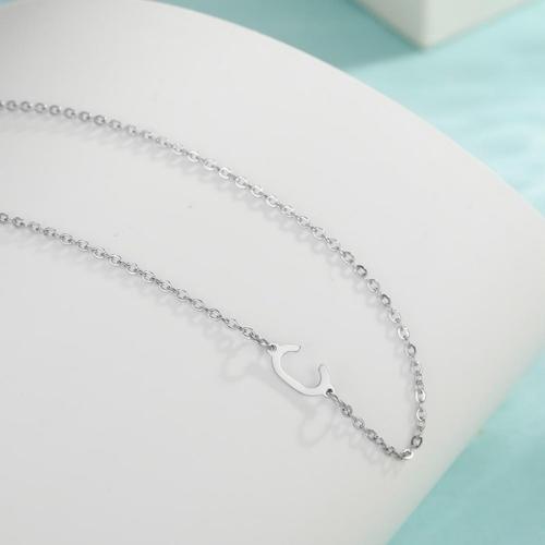 Collier Initiale Femme