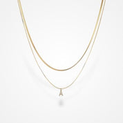 Collier Lettre Initiale Or / A